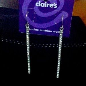 Claire’s genuine Austrian Crystal earrings